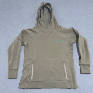 Grundens Pullover Hoodie Long Sleeve Gray Womens Size XL